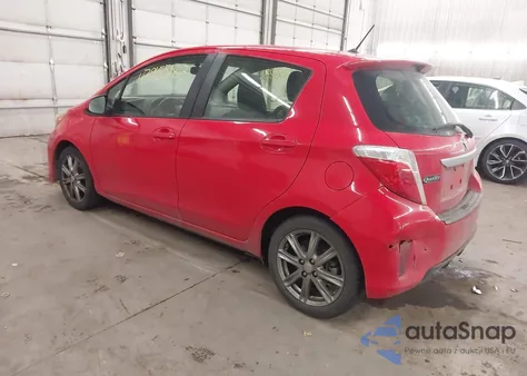 2012 Toyota Yaris Se z USA, uszkodzony, nr VIN JTDKTUD34CD520016